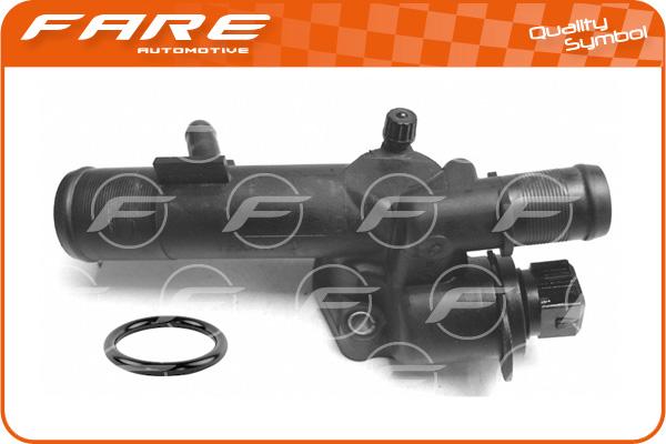 FARE SA 3817 - Термостат охлаждающей жидкости / корпус autospares.lv