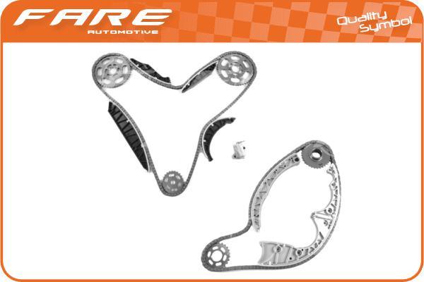 FARE SA 32167 - Комплект цепи привода распредвала autospares.lv