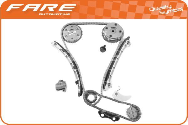 FARE SA 32171 - Комплект цепи привода распредвала autospares.lv