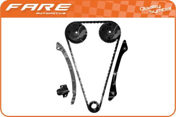 FARE SA 29005 - Комплект цепи привода распредвала autospares.lv