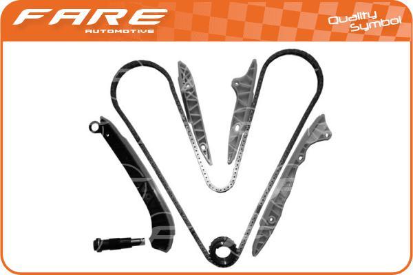 FARE SA 29008 - Комплект цепи привода распредвала autospares.lv