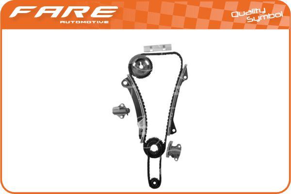 FARE SA 29019 - Комплект цепи привода распредвала autospares.lv