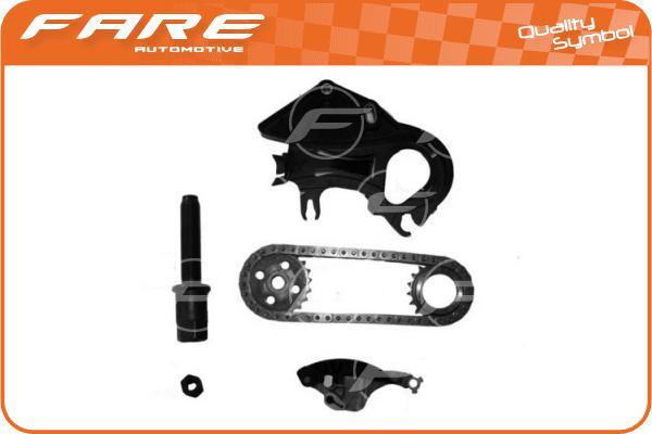 FARE SA 29015 - Комплект цепи привода распредвала autospares.lv