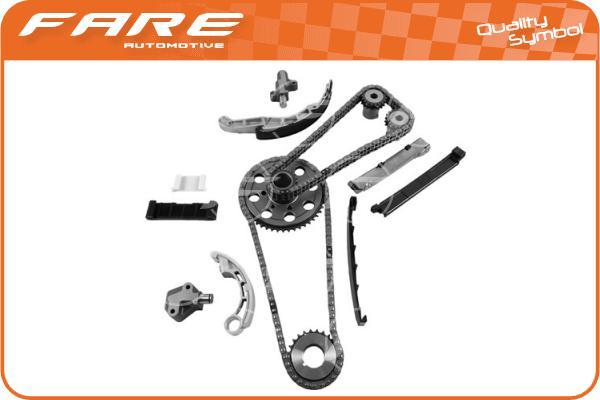 FARE SA 29024 - Комплект цепи привода распредвала autospares.lv