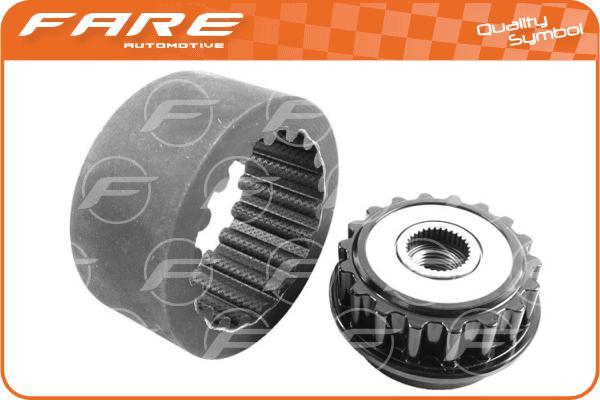 FARE SA 29028 - Шкив генератора, муфта autospares.lv