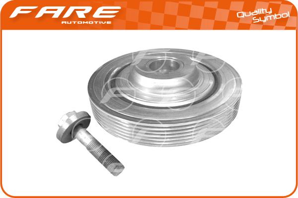 FARE SA 2978C - Шкив коленчатого вала autospares.lv