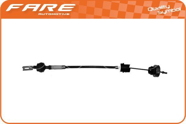 FARE SA 24289 - Трос, управление сцеплением autospares.lv