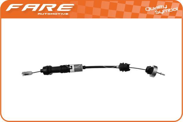 FARE SA 24284 - Трос, управление сцеплением autospares.lv