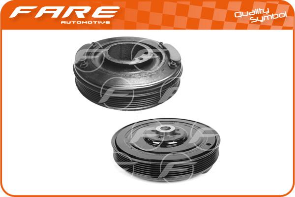 FARE SA 2563 - Шкив коленчатого вала autospares.lv