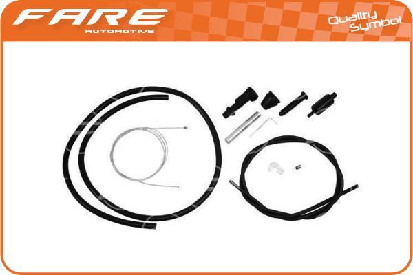 FARE SA 25858 - Тросик газа autospares.lv