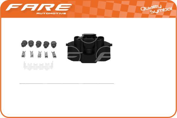 FARE SA 26601 - Ремонтный комплект кабеля, клапан возврата ОГ autospares.lv