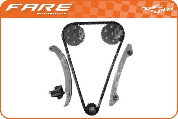 FARE SA 28984 - Комплект цепи привода распредвала autospares.lv