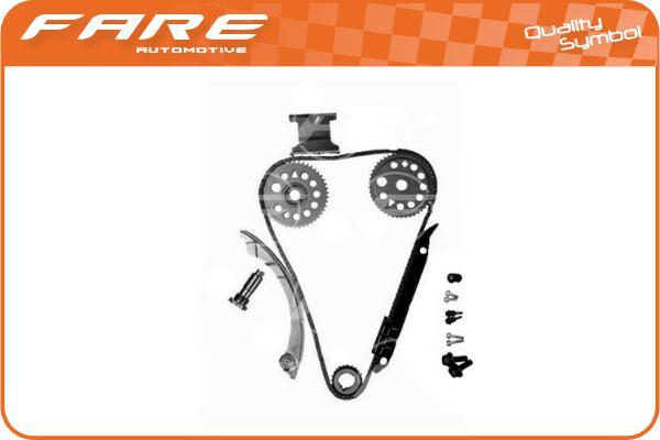 FARE SA 28980 - Комплект цепи привода распредвала autospares.lv