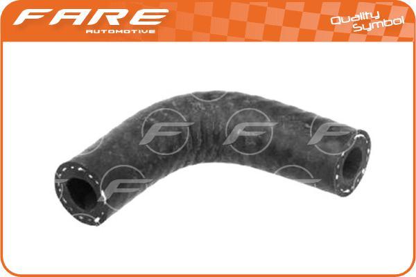 FARE SA 22723 - Шланг радиатора autospares.lv