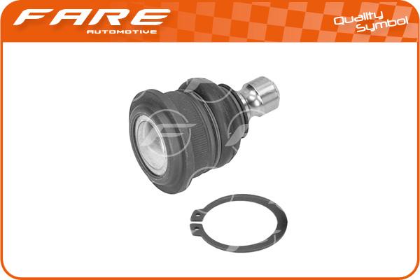 FARE SA RS037 - Шаровая опора, несущий / направляющий шарнир autospares.lv