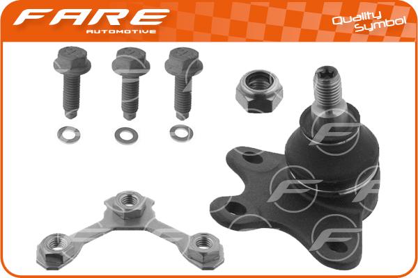 FARE SA RS110 - Шаровая опора, несущий / направляющий шарнир autospares.lv