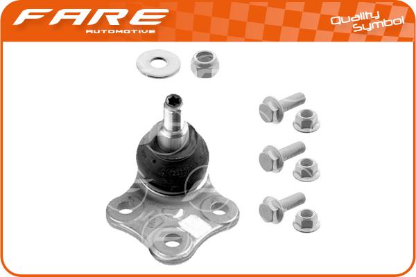 FARE SA RS189 - Шаровая опора, несущий / направляющий шарнир autospares.lv