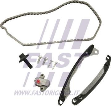 Fast FT41803 - Комплект цепи привода распредвала autospares.lv