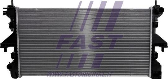 Fast FT55572 - Радиатор, охлаждение двигателя autospares.lv