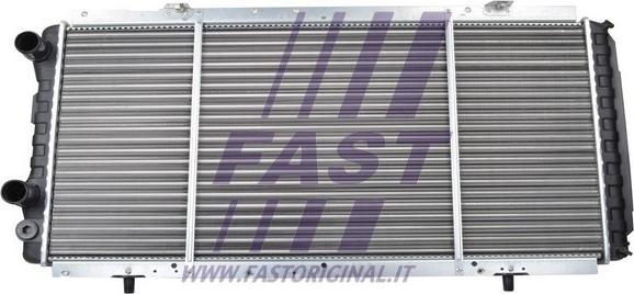 Fast FT55005 - Радиатор, охлаждение двигателя autospares.lv