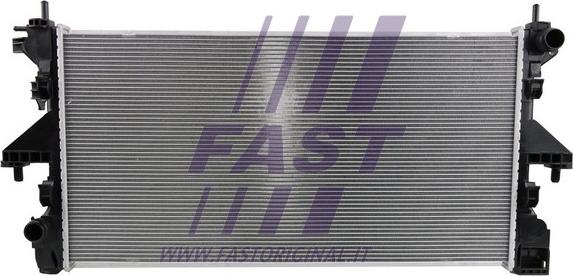 Fast FT55039 - Радиатор, охлаждение двигателя autospares.lv