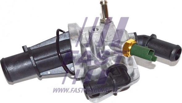 Fast FT58162 - Термостат охлаждающей жидкости / корпус autospares.lv