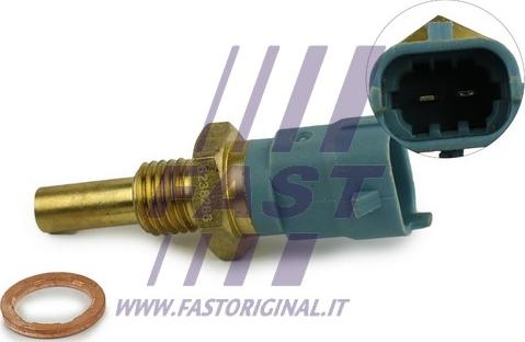 Fast FT80039 - Датчик, температура охлаждающей жидкости autospares.lv