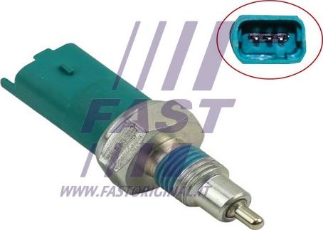 Fast FT81002 - Датчик, переключатель, фара заднего хода autospares.lv