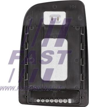 Fast FT88608 - Зеркальное стекло, наружное зеркало autospares.lv