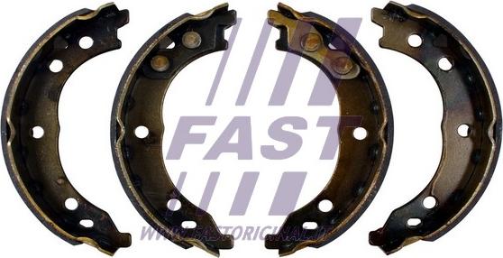 Fast FT30051 - Комплект тормозов, ручник, парковка autospares.lv