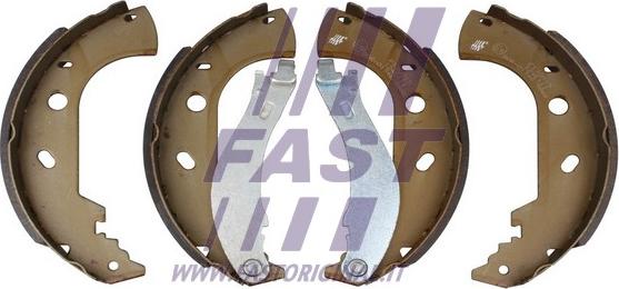 Fast FT30015 - Комплект тормозных колодок, барабанные autospares.lv