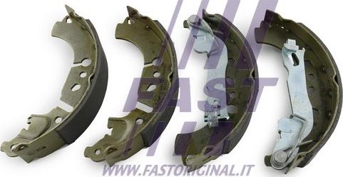 Fast FT30079 - Комплект тормозных колодок, барабанные autospares.lv