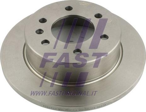 Fast FT31529 - Тормозной диск autospares.lv