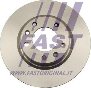 Fast FT31137 - Тормозной диск autospares.lv