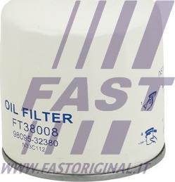 Fast FT38008 - Масляный фильтр autospares.lv