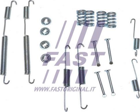 Fast FT32385 - Комплектующие, барабанный тормозной механизм autospares.lv