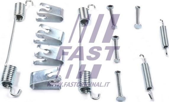 Fast FT32387 - Комплектующие, барабанный тормозной механизм autospares.lv