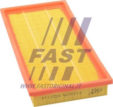 Fast FT37078 - Воздушный фильтр, двигатель autospares.lv