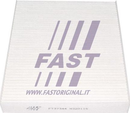 Fast FT37344 - Фильтр воздуха в салоне autospares.lv