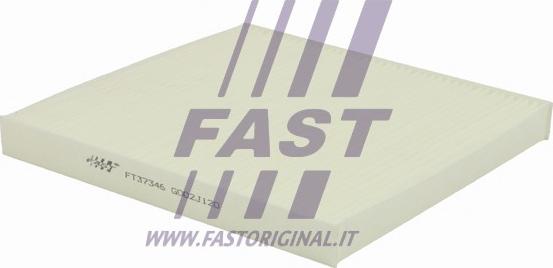 Fast FT37346 - Фильтр воздуха в салоне autospares.lv
