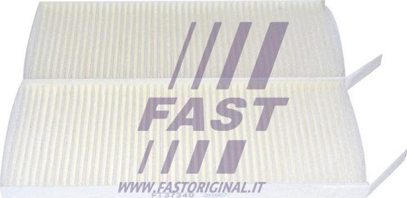 Fast FT37340 - Фильтр воздуха в салоне autospares.lv