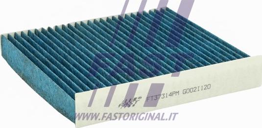 Fast FT37314PM - Фильтр воздуха в салоне autospares.lv