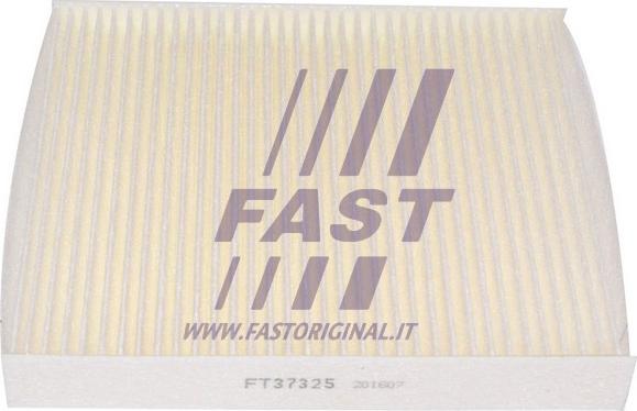 Fast FT37325 - Фильтр воздуха в салоне autospares.lv