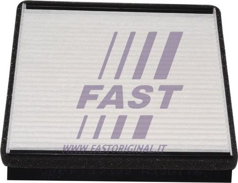 Fast FT37322 - Фильтр воздуха в салоне autospares.lv