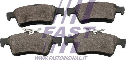 Fast FT29568 - Тормозные колодки, дисковые, комплект autospares.lv
