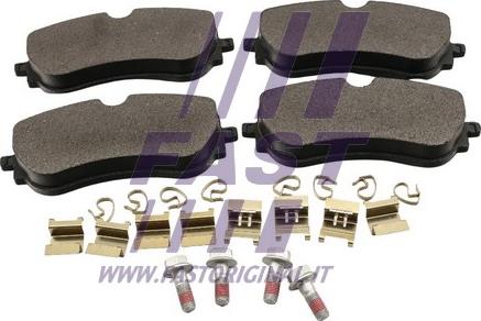 Fast FT29575 - Тормозные колодки, дисковые, комплект autospares.lv