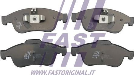 Fast FT29170 - Тормозные колодки, дисковые, комплект autospares.lv