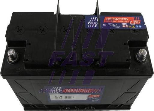 Fast FT75216 - Стартерная аккумуляторная батарея, АКБ autospares.lv