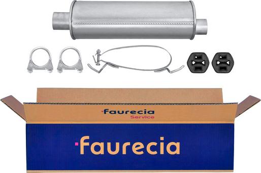 Faurecia FS90093 - Глушитель выхлопных газов, конечный autospares.lv