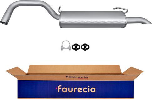 Faurecia FS90026 - Глушитель выхлопных газов, конечный autospares.lv